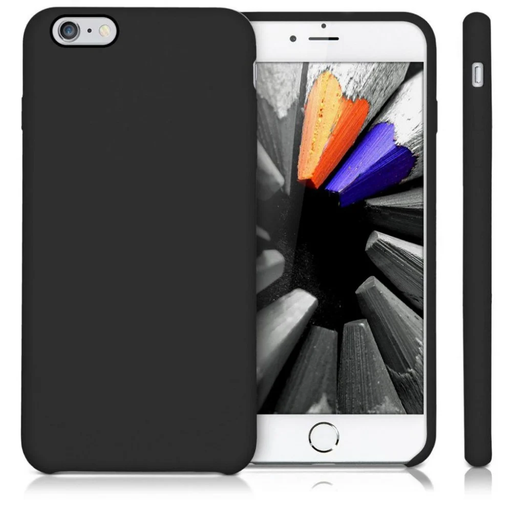 Чохол до моб. телефона Laudtec для iPhone 6/6s Plus liquid case (black) (LT-I6PLC) — фото 6