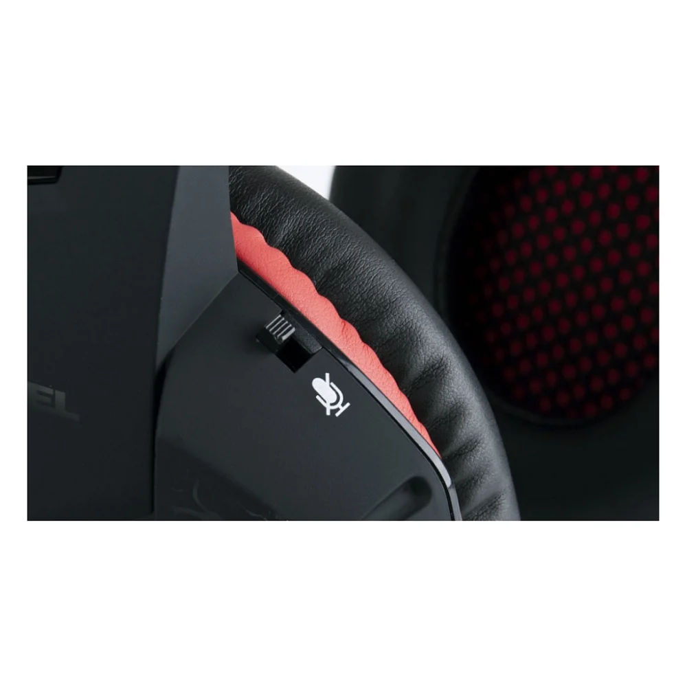 Навушники REAL-EL GDX-7750 Black/red — фото 10
