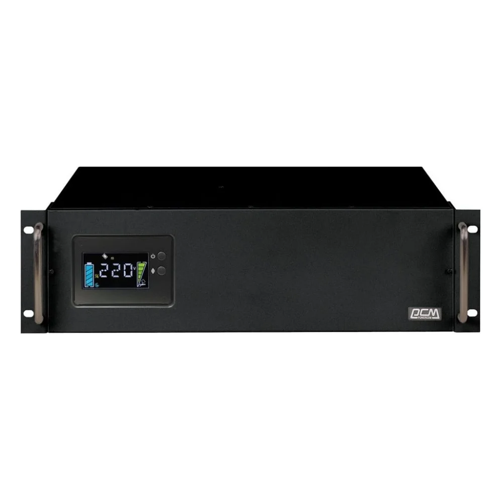 Пристрій безперебійного живлення Powercom KIN-2200AP RM LCD