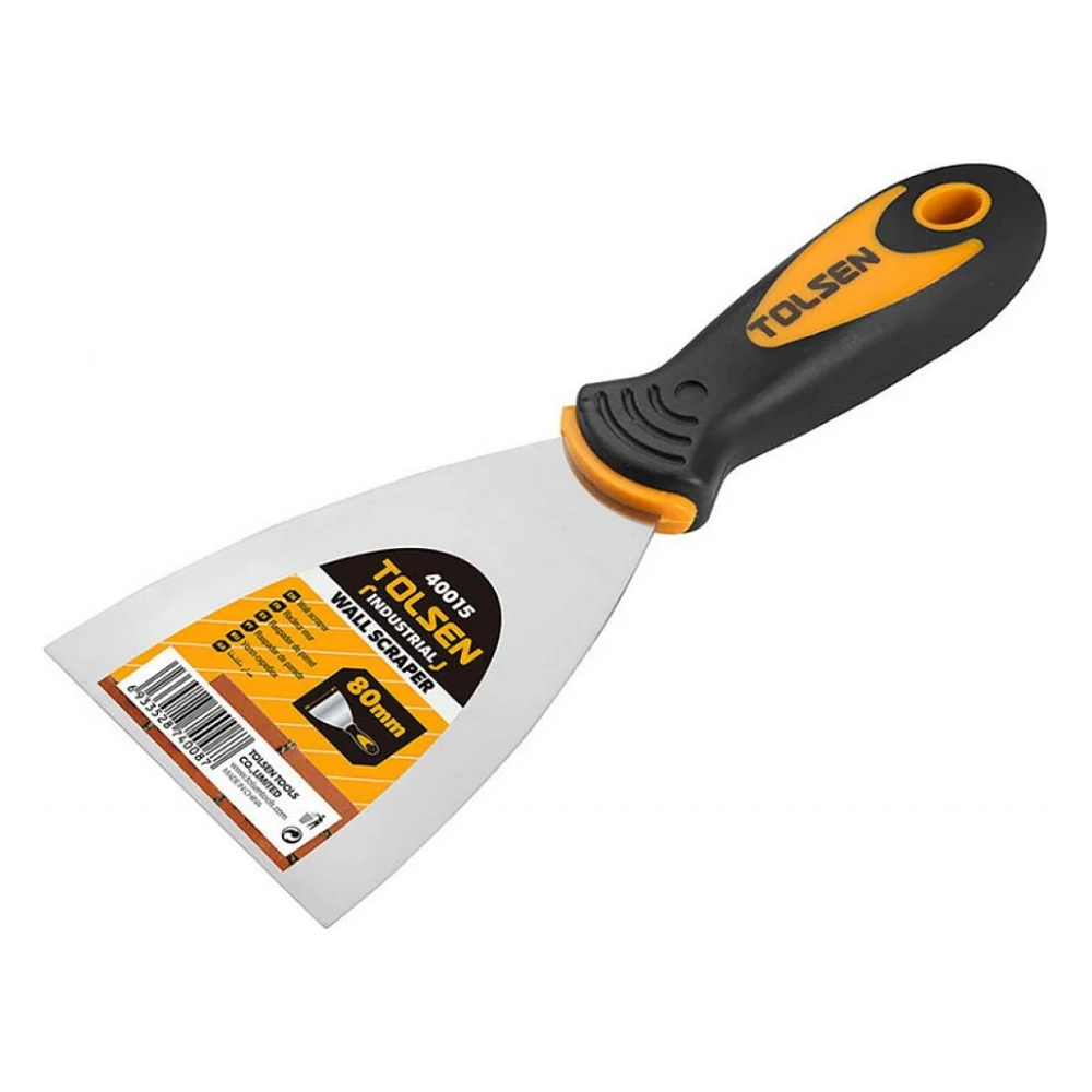 Шпатель Tolsen "ПРОФІ" 150 мм Ерго рукоятка (40018)
