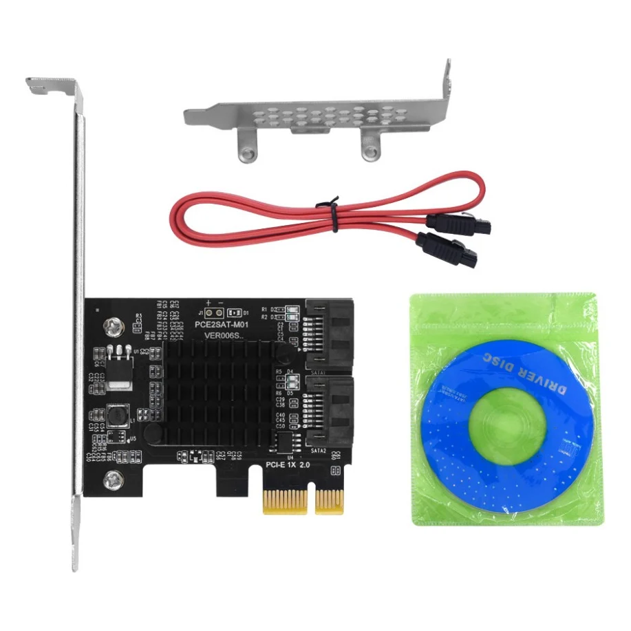 Контролер Dynamode PCI-E to 2 х SATA III (6 Gb/s), 2 ch (PCI-E-2xSATAIII-Marvell) — фото 6
