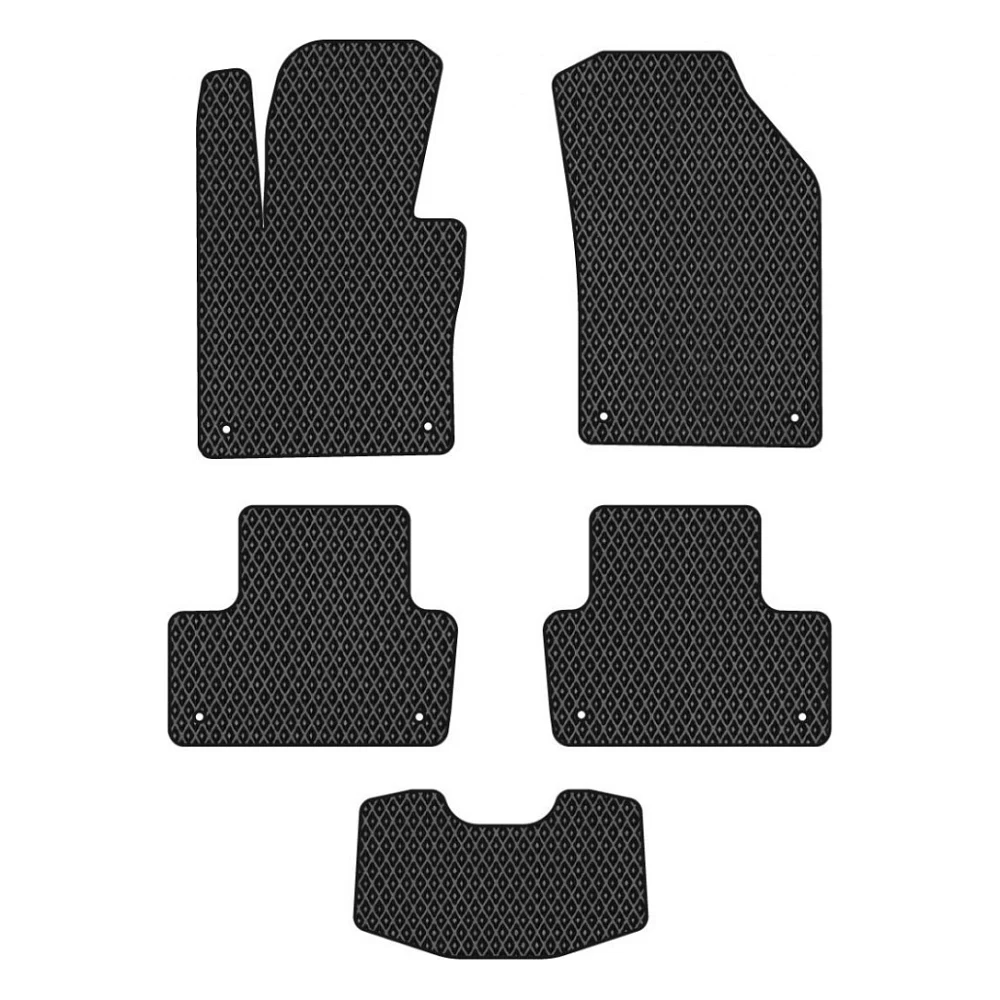 Килимок в салон EVAtech Volvo XC60 2017+ 2 покоління SUV EU (VV3586CV5VL8RBB)