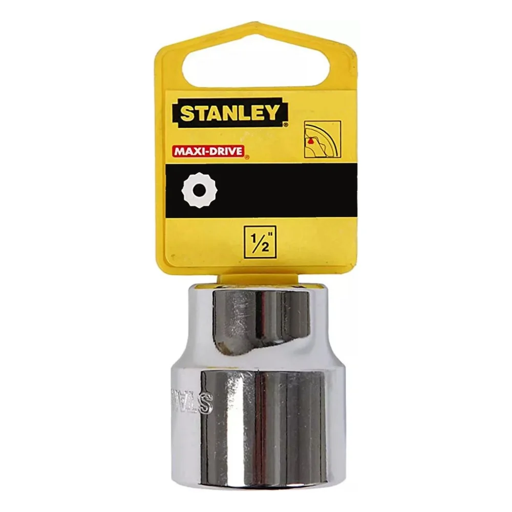 Головка торцева Stanley 1/2" х 29мм, з дванадцятигранним профілем, метрична (4-88-801)