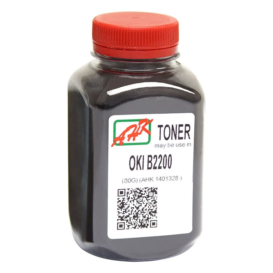 Тонер OKI B2200, 80г Black AHK (1401328)