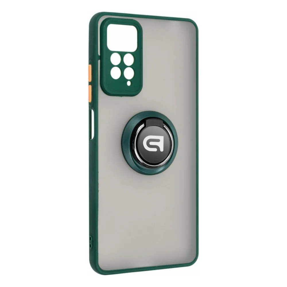 Чохол до планшета Armorstandart Frosted Matte Ring Xiaomi Redmi Note 12 Pro 4G Dark Green (ARM68383)