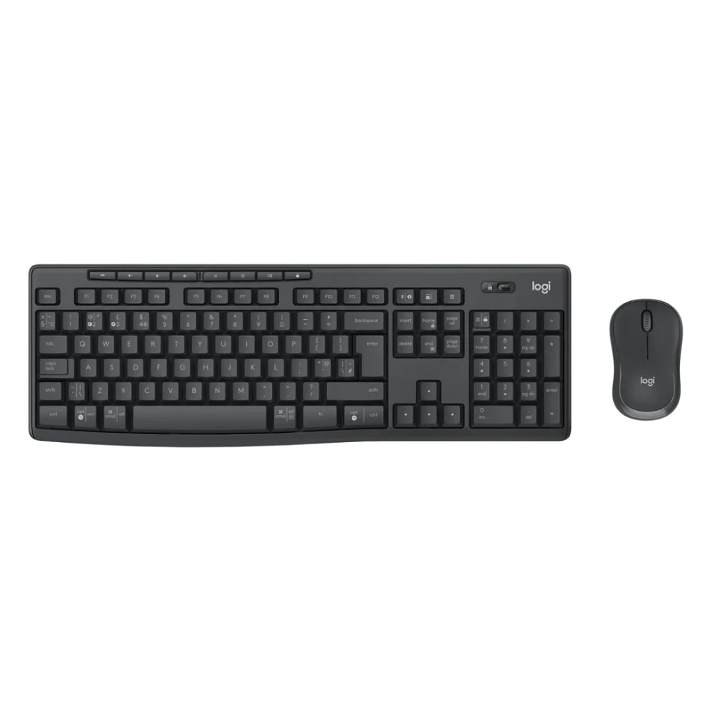 Комплект Logitech MK370 for Business Wireless UA Black (920-012077)