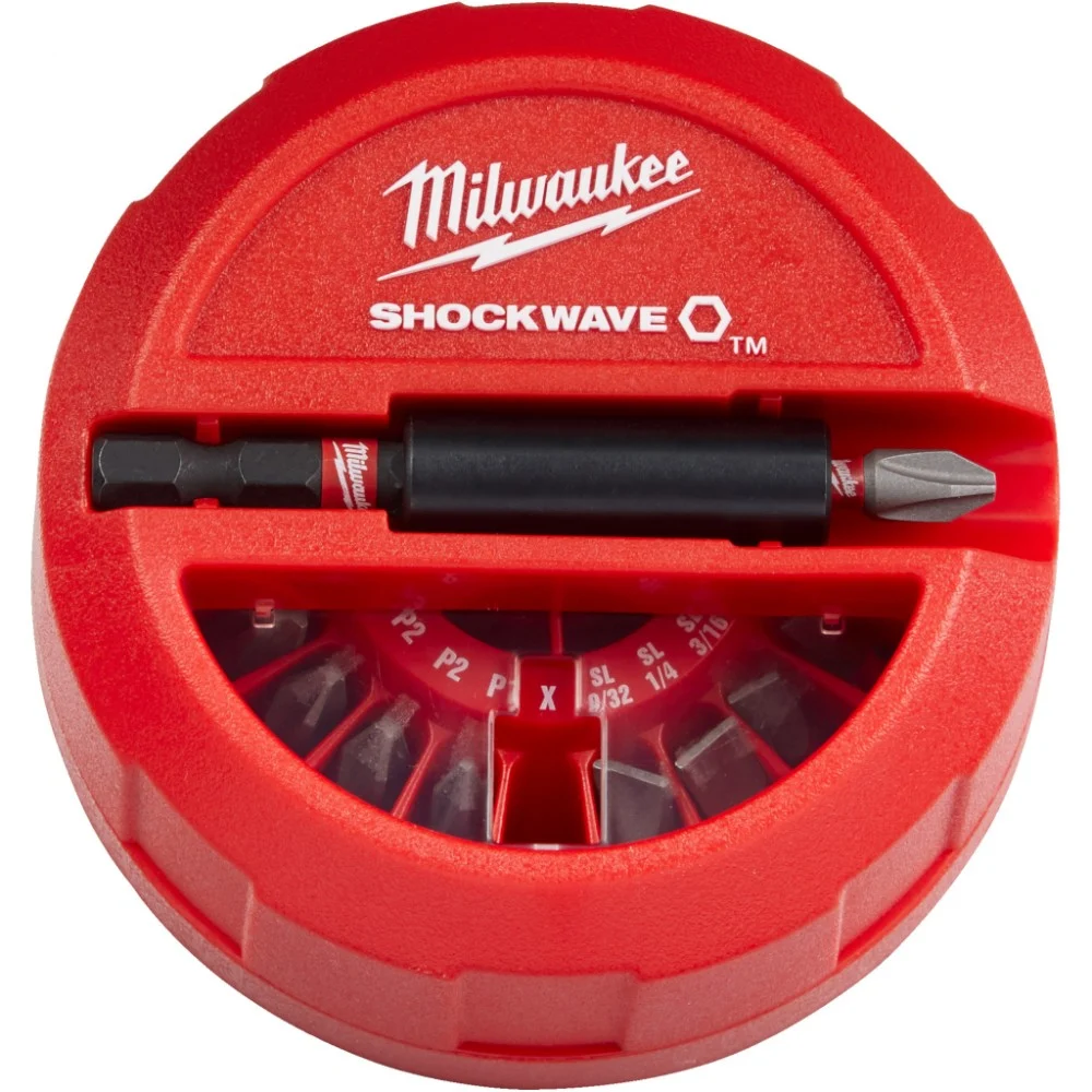 Набір біт Milwaukee SHOCKWAVE 15шт (4932430904)