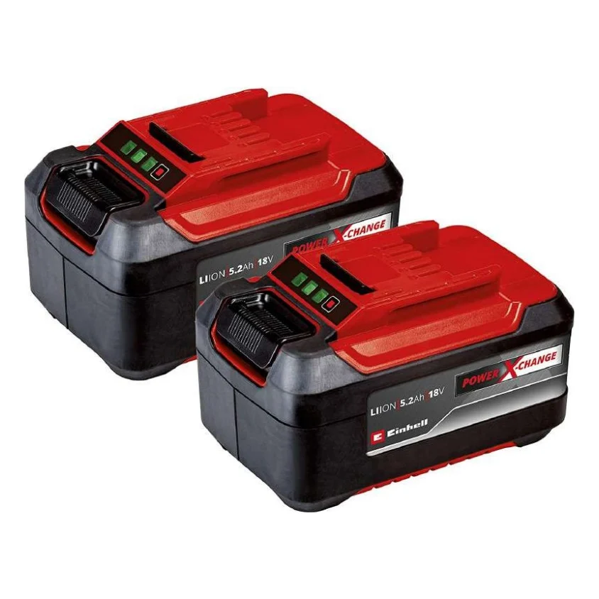 Акумулятор до електроінструменту Einhell 18V PXC Twinpack, 18V, 5.2Ah, 2 шт (4511526)