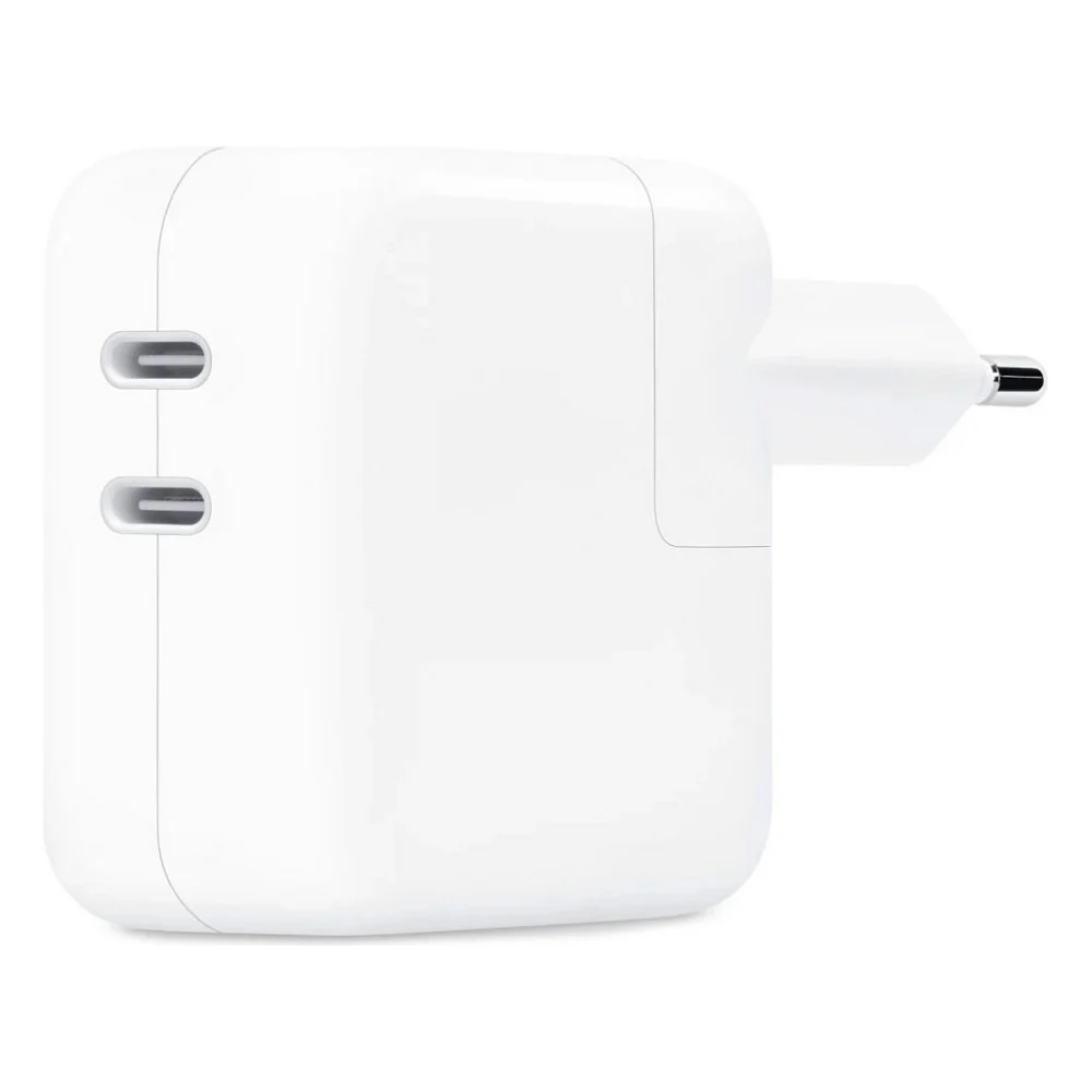 Зарядний пристрій Apple 35W Dual USB-C Power Adapter Model A2676 (MW2K3ZM/A)