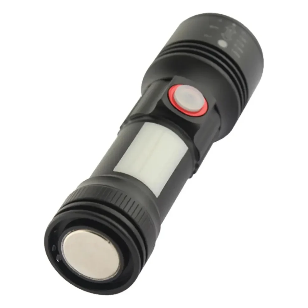 Ліхтар Quantum Adept 10W LED zoom +COB з USB (QM-FL1031) — фото 2
