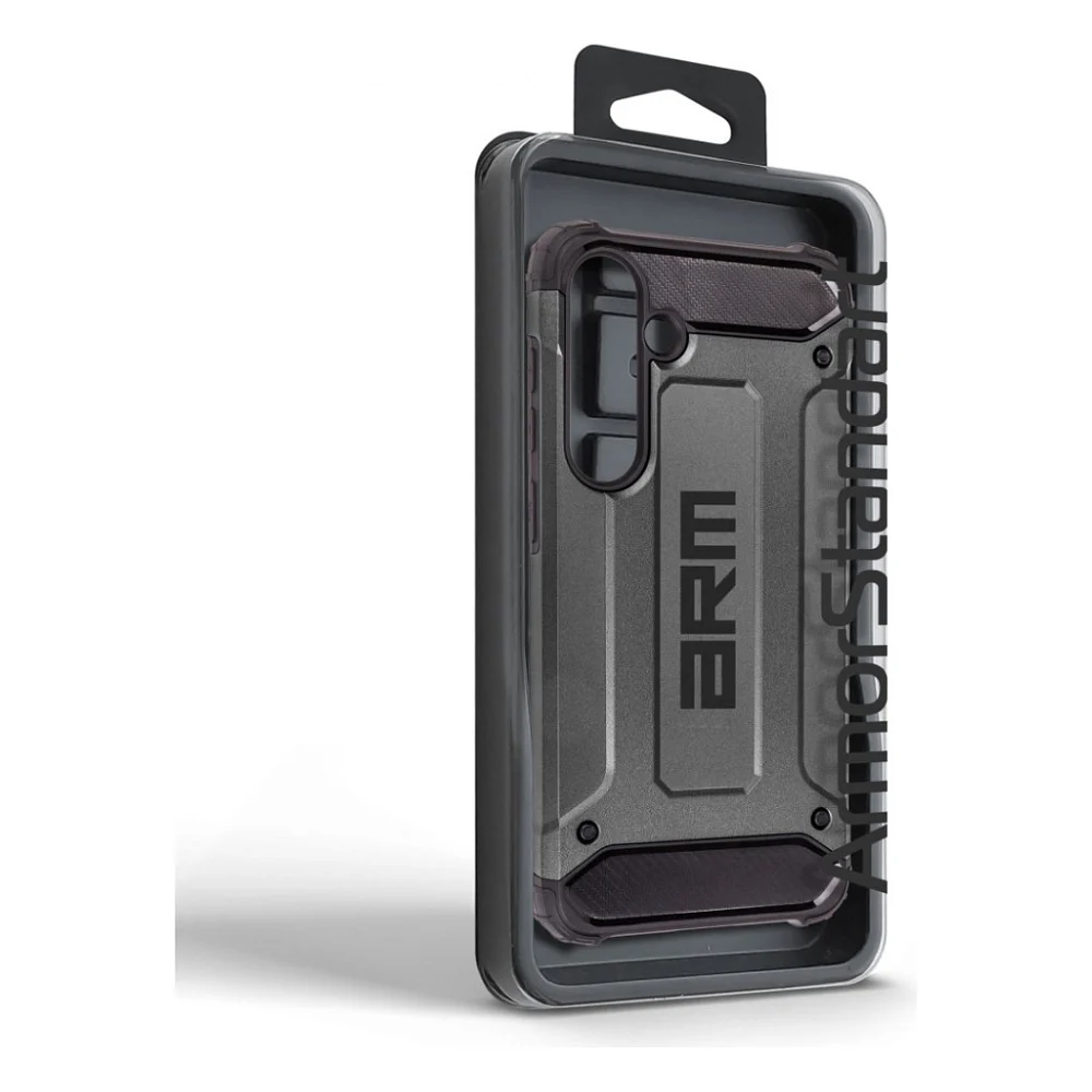 Чохол до мобільного телефона Armorstandart Panzer Samsung S24 Grey (ARM75611) — фото 7