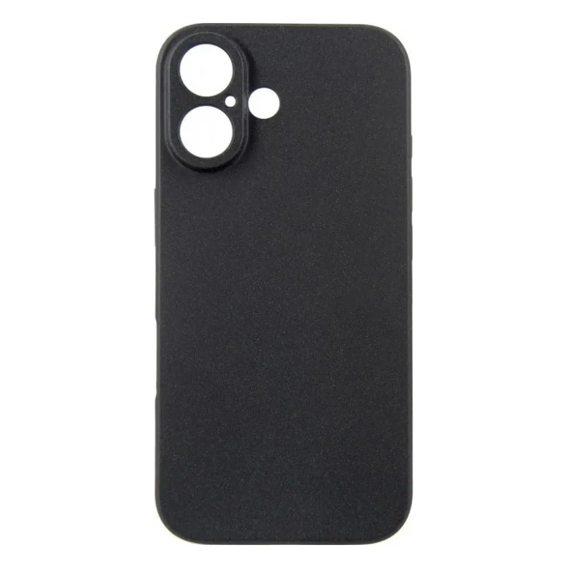 Чохол до мобільного телефона Dengos Carbon iPhone 16 (black) (DG-TPU-CRBN-208)