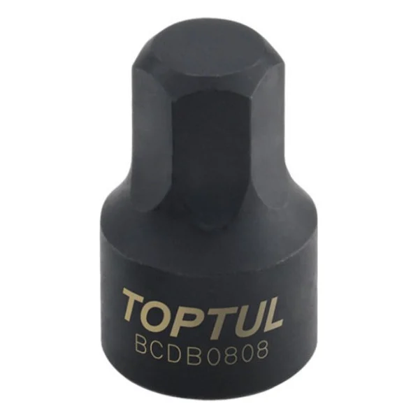 Головка торцева Toptul 1/4" HEX 6мм (цілісна) (BCDB0806)