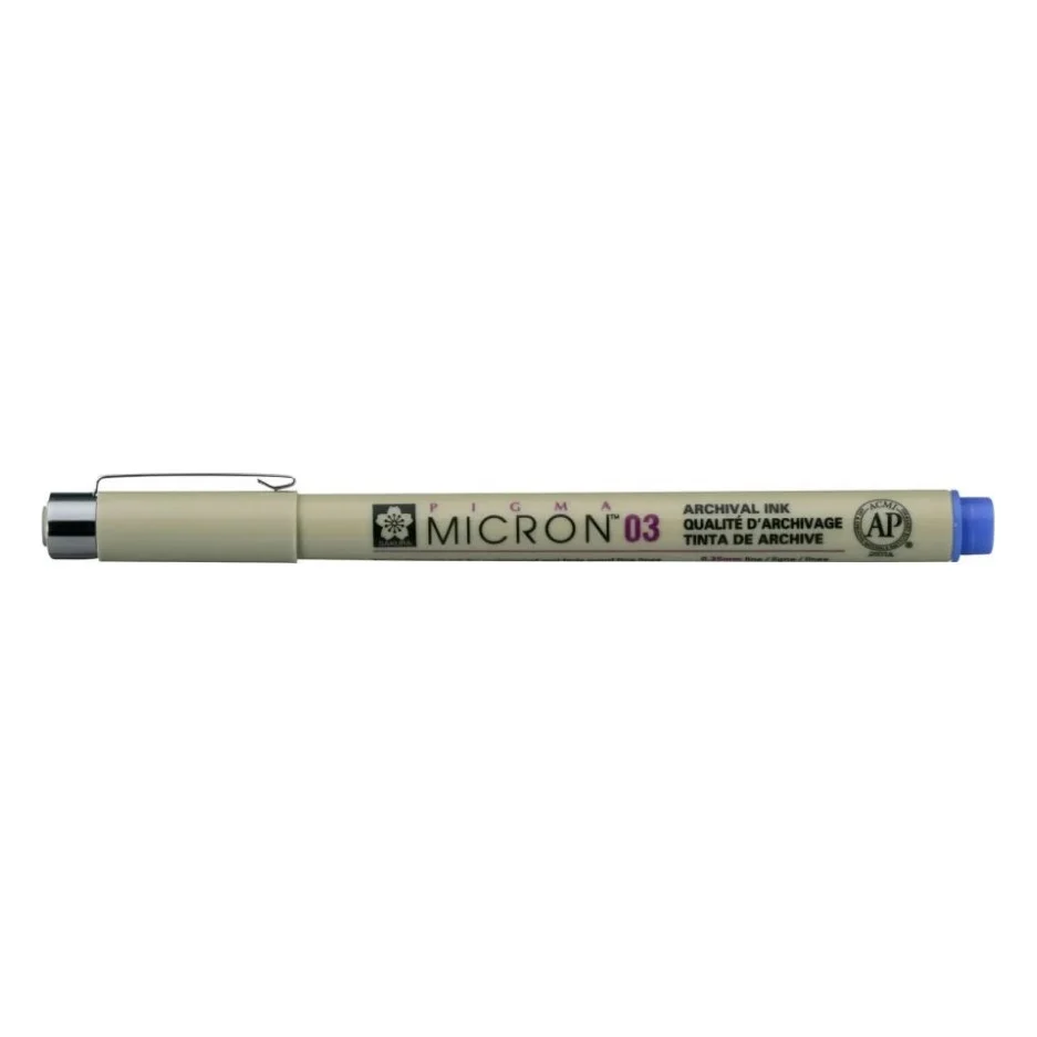 Лайнер Sakura Pigma Micron (0.3) 0,35 мм Синій (084511306394)