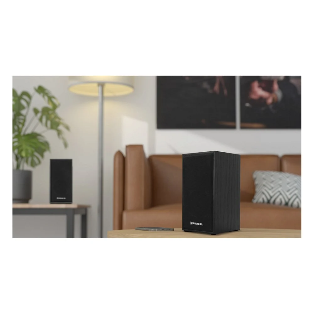 Акустична система REAL-EL S-202 USB Black (EL121200019) — фото 11
