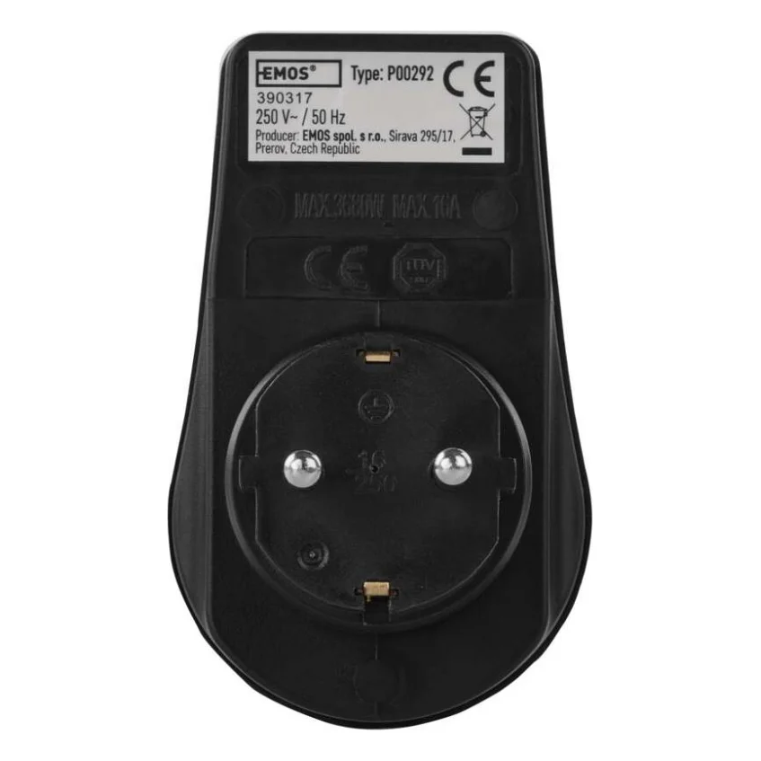 Розетка EMOS 16A 250V IP44 одинарна (P00292) — фото 4