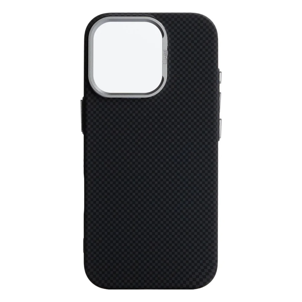 Чохол до мобільного телефона Armorstandart LikeCarbon2 MagCase Apple iPhone 15 Pro Kevlar Black (ARM88589)