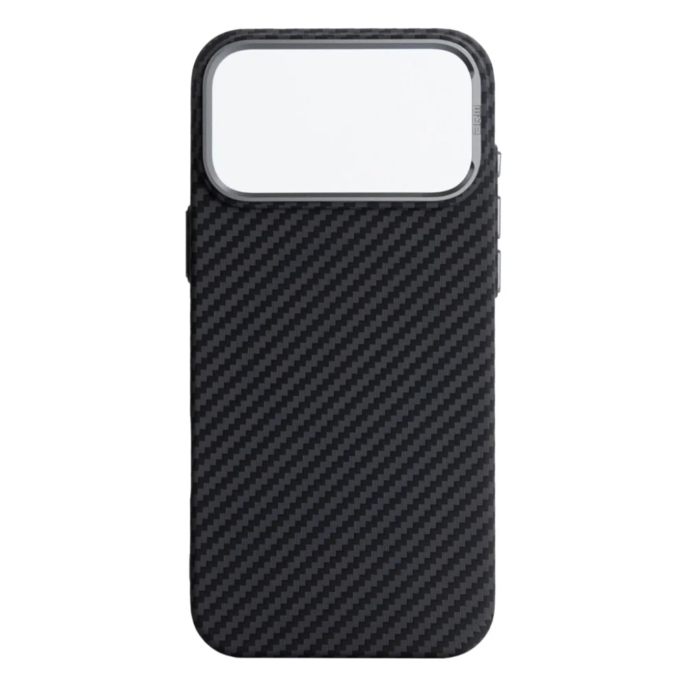 Чохол до мобільного телефона Armorstandart LikeCarbon2 MagCase Apple iPhone 17 Pro Max Carbon Black (ARM86259)