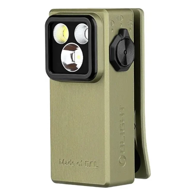 Ліхтар Olight Oclip Ultra Olive green (0.0000.3130)