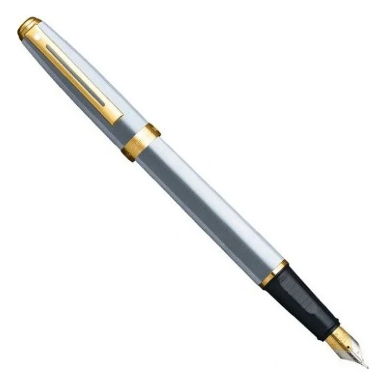Ручка пір'яна Sheaffer PRELUDE Brushed Chrome GT  FP M (Sh342004)