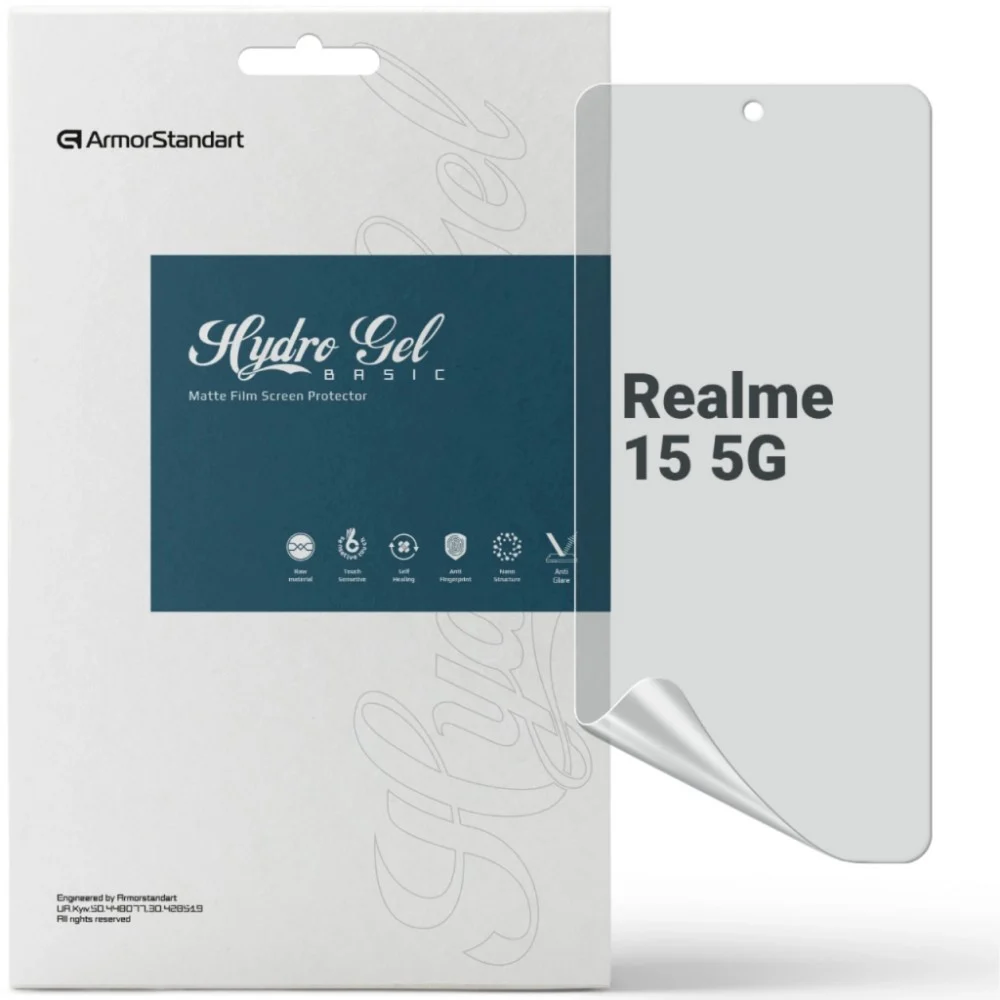 Плівка захисна Armorstandart hydrogel Matte Realme 15 5G (ARM89882)