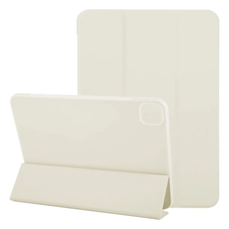 Чохол до планшета BeCover Tri Fold Soft TPU Silicone Apple iPad Air 13" M4 2026 Beige (715328)