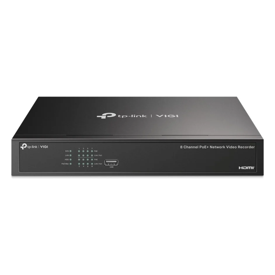 Реєстратор для відеоспостереження TP-Link VIGI-NVR1008H-8MP