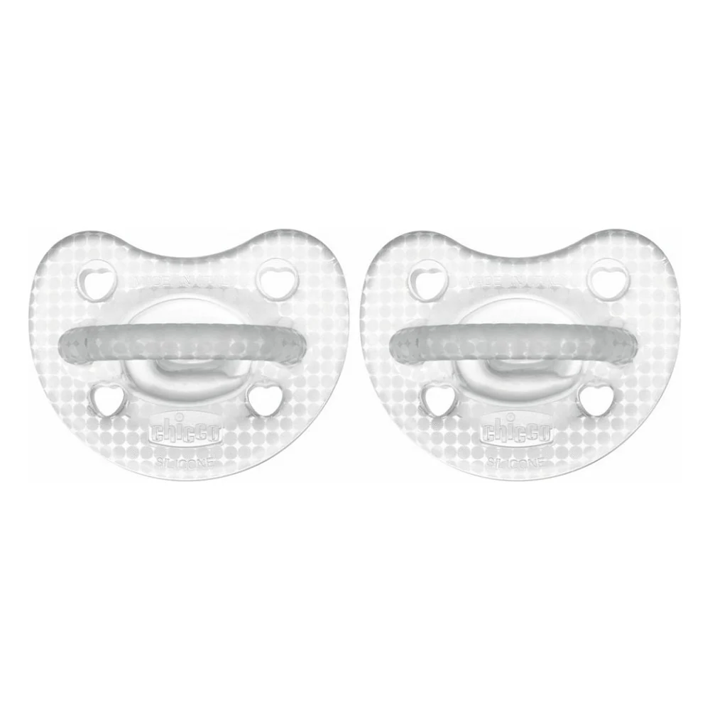 Пустушка Chicco Physioforma Crystal силіконова від 16 до 36 місяців 2 шт (73086.31)