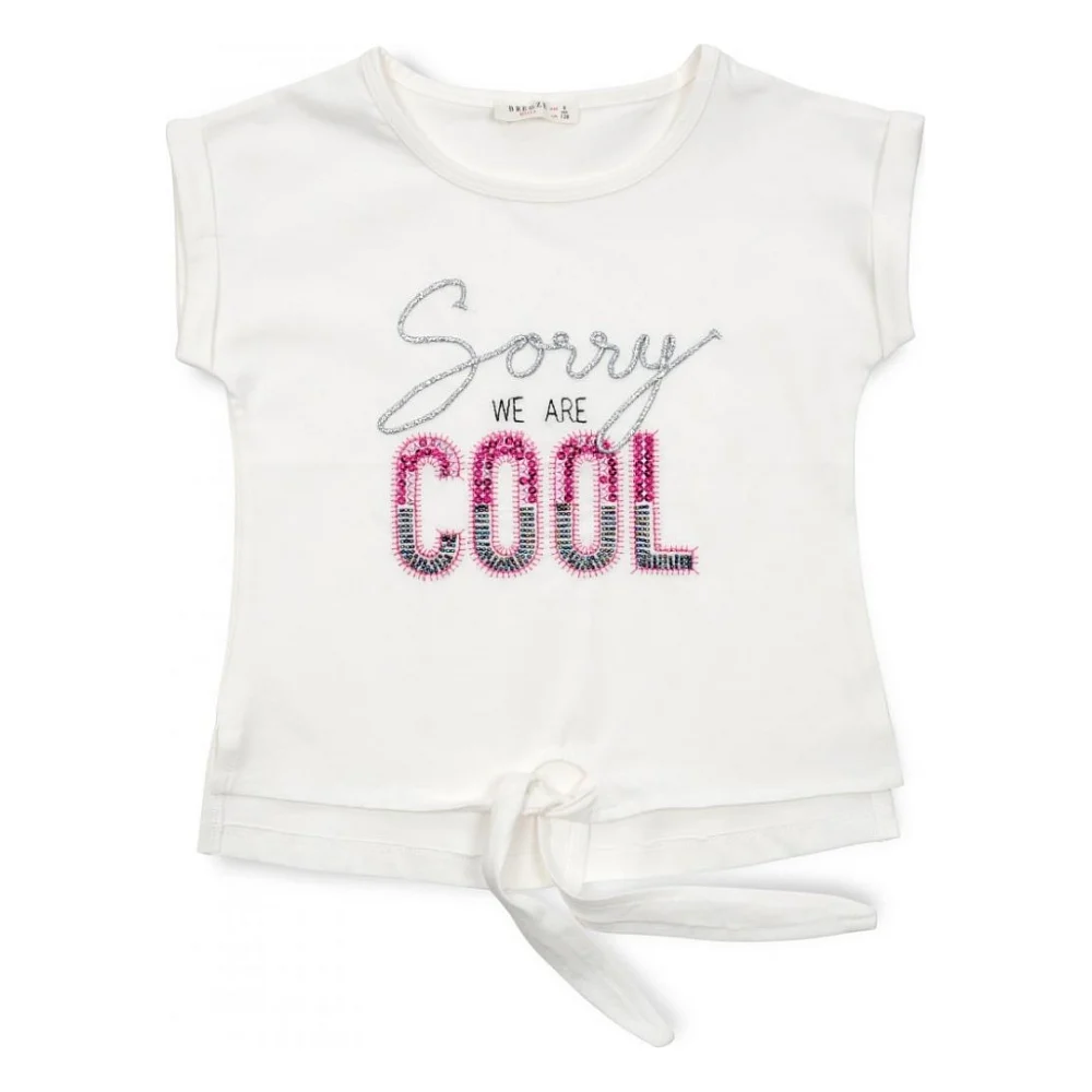 Футболка дитяча Breeze "SORRY WE ARE COOL" (14281-140G-cream)