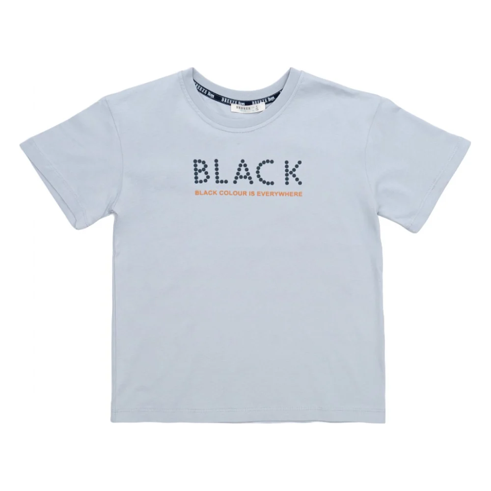 Футболка дитяча Breeze BLACK (20962-164B-gray)