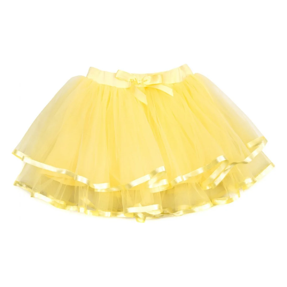 Спідниця дитяча Breeze фатинова багатошарова (7362-128G-yellow)