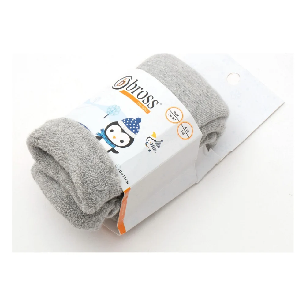 Лосини дитячі махрові Bross (21170-110G-lightgray)