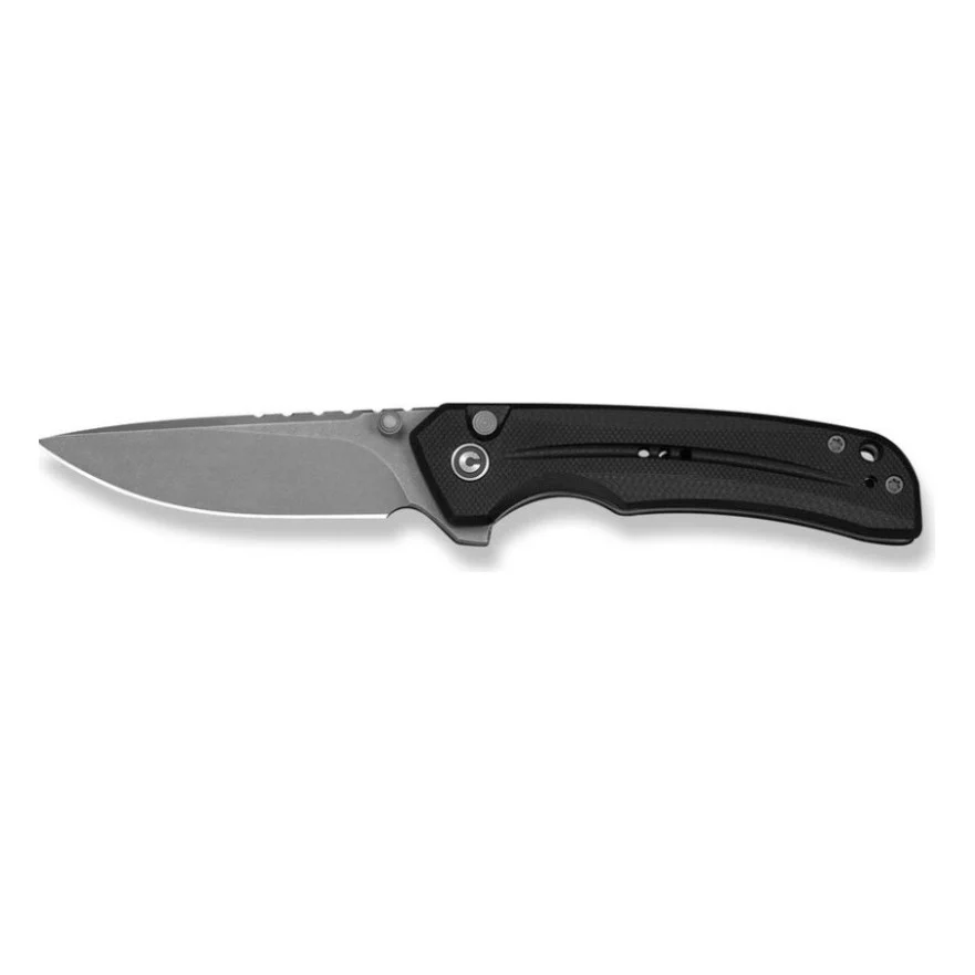 Ніж Civivi Tarask, Black G10, Stonewash (C25023C-1)