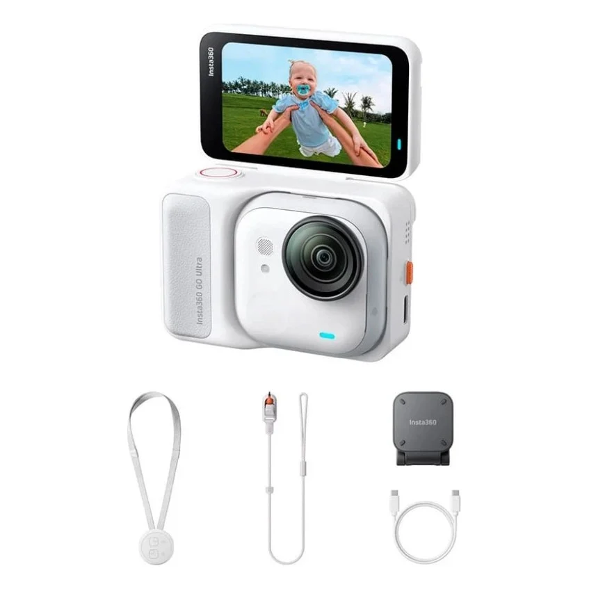 Екшн-камера Insta360 GO Ultra Standard Edition Arctic White (6977644761342) — фото 12