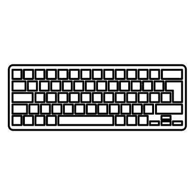 Клавіатура ноутбука ASUS K46 Series черная без рамки UA (AEKJCU00010/0KNB0-4104US00/MP-12F33US-920)