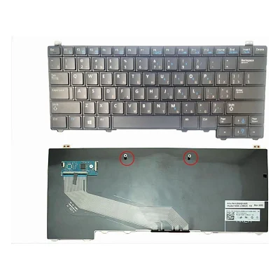 Клавіатура ноутбука Dell Latitude E5440 черная c ТП UA (NSK-LDBUC/PK130WQ1A05/0XNDHG)
