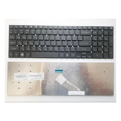 Клавіатура ноутбука Packard Bell NV50/NV51/NV53/NV55/NV59/NV73 F4211 черная без рамки RU (MP-10K33SU-698/PK130HQ1A04)