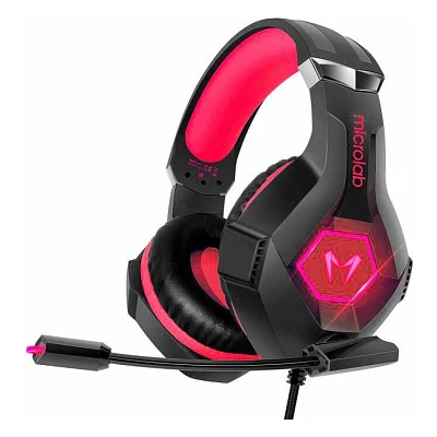 Навушники Microlab G7 Black-Red (G7_b+r)