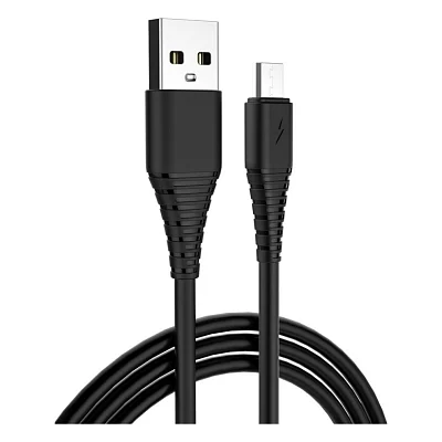 Кабель ColorWay USB 2.0 AM to Micro 5P 1.0m black (CW-CBUM025-BK)