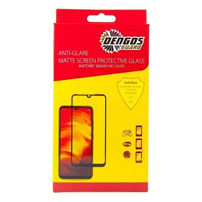 Скло захисне Dengos Full Glue Matte Samsung Galaxy M31 (TGFG-MATT-17) (TGFG-MATT-17)