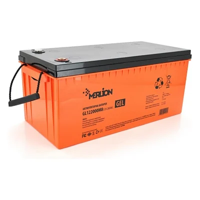 Батарея до ДБЖ Merlion 12V-200Ah GEL (GL122000M8)