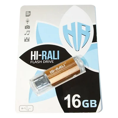 USB флеш накопичувач Hi-Rali 16GB Corsair Series Bronze USB 2.0 (HI-16GBCORBR)