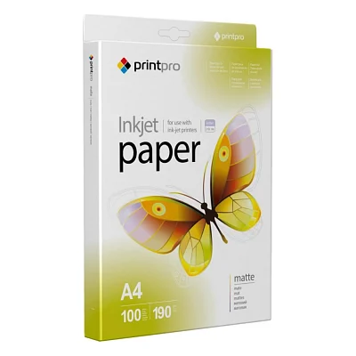 Папір PrintPro A4 Matt 190г, 50ст. (PME190050A4)