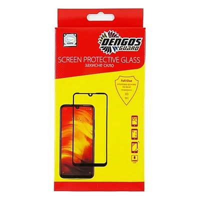 Скло захисне Dengos Full Glue для Samsung Galaxy M32 (black) (TGFG-186)