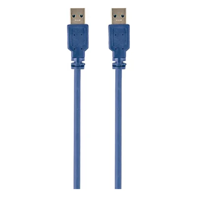 Кабель USB3.0 AM-АM 0.5m Maxxter (U-AMAM3-0,5m)