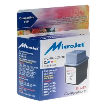 Картридж Microjet для HP №49 Color (HC-04)