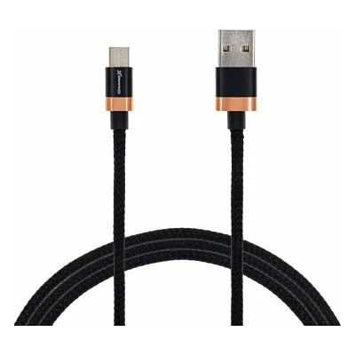 Кабель USB 2.0 AM to Micro 5P 1.0m Grand-X (FM07CB)