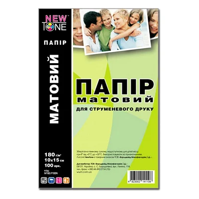 Папір NewTone 10x15 (M180.F100N)