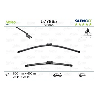 Щітка склоочисника Valeo 577865