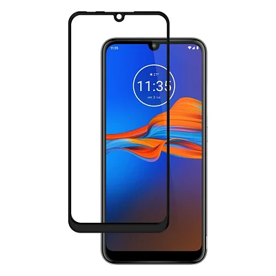 Скло захисне PowerPlant Full screen Motorola Moto E6 Plus, Black (GL609413)